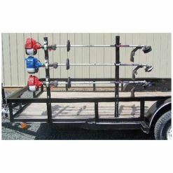 Pack'em String Trimmer Rack 3 Place Open Trailer PK-6